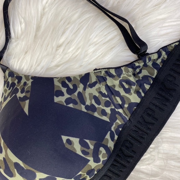 💗 VICTORIA SECRET PINK ✖️ Camo Logo Wireless Bra - Picture 7 of 9